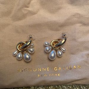 Brand new Mignonne Gavigan gold earrings